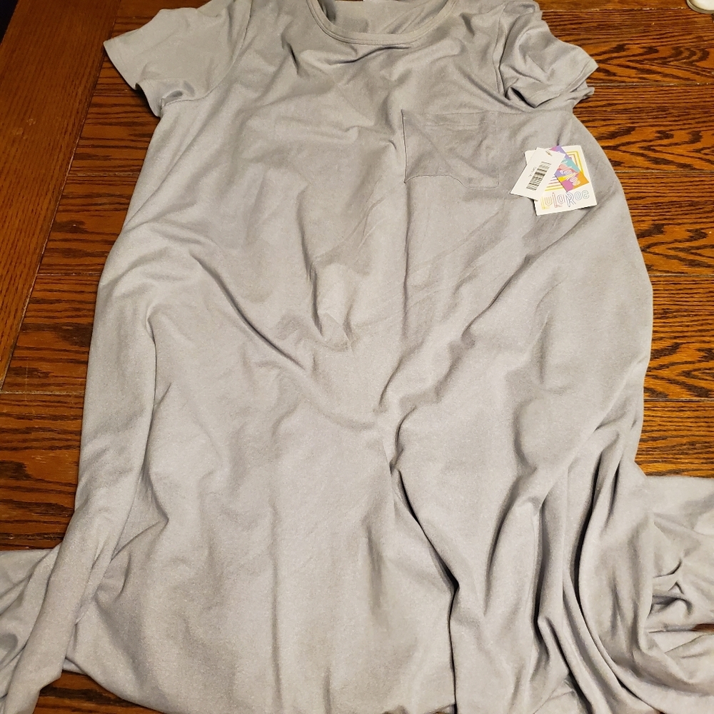 LuLaRoe Gray High Low Dress